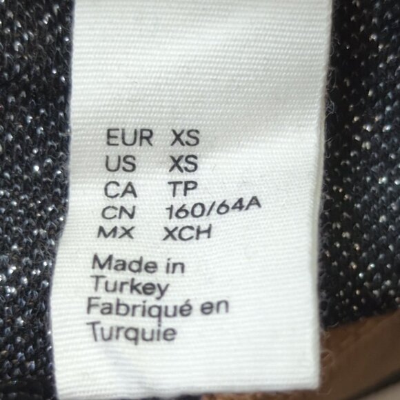 Metallic Pencil Skirt GP&J Baker x H&M, Women's XS - Picture 8 of 9